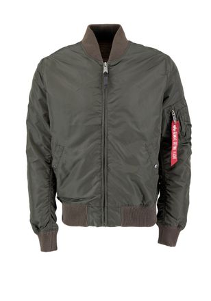 Alpha Industries Bomberjacke ALPHA INDUSTRIES MA-1 TT Light, Herren, Gr. S, grau (rep.grau), Obermaterial: 100% Nylon, Futter: 100% Nylon, Jacken Bomberjacke