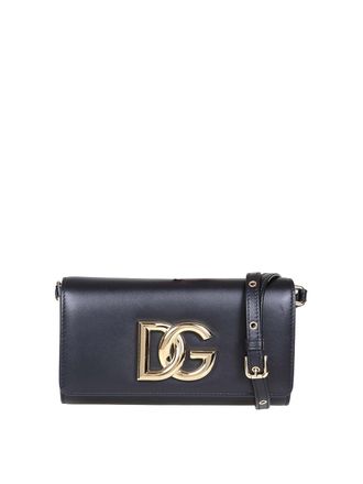Dolce & Gabbana 3.5 leather clutch
