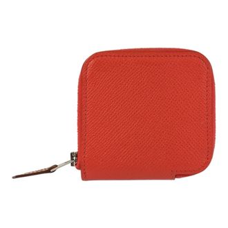 Herm&egrave;s Epsom Leather Coin Purse/Coin Case (Pre-Owned)