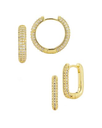 Glaze Jewelry 18K Plated Cz Earrings