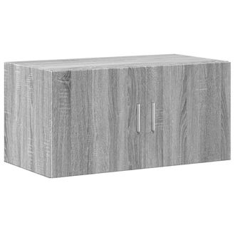 vidaXL Vidaxl - Mobile A Parete Grigio Sonoma 80x42,5x40cm In Legno Multistrato