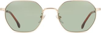Lozza SL2329M 0300 Mens Sunglasses Gold Size 52