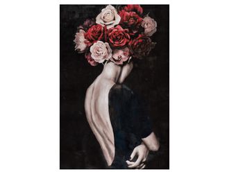 Schubiger M&ouml;bel Bild Sch&ouml;nheit mit Rosenper&uuml;cke