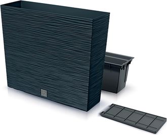 Prosperplast Jardinera Prosperplast Colecci&oacute;n Furu Antracita 12 Litros