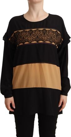 Twin-Set Twinset Long Sleeves Round Neck Pullover Womens Sweater (Pre-Owned)