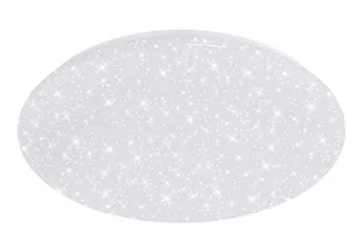 Briloner Lampada Da Soffitto A Led Cielo Stellato Dimmerabile Cct 40w Bianco Plastica &Oslash;49,5 Briloner
