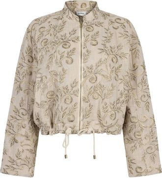 Aaiko Jassen, Dames, Beige, 2Xl, Solane 3D Jacket