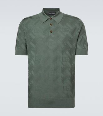 Dolce & Gabbana Polo DG in seta