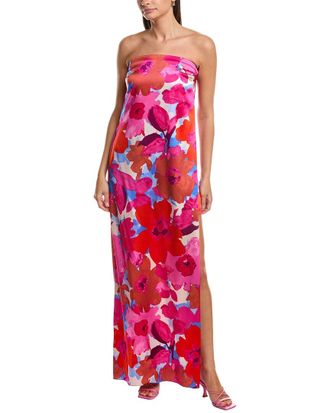 Ramy Brook Lyle Silk-Blend Gown