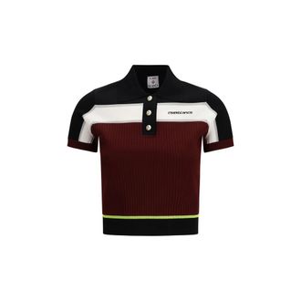 Casablanca Multicolor Viscose Poloshirt