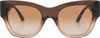 Versace Brown Gradient Cat Eye Ladies Sunglasses VE4415U 533213 52