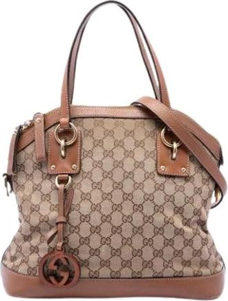 Gucci Borsa Satchel Pre-owned - - Pre-owned - Donna - Beige - ONE SIZE