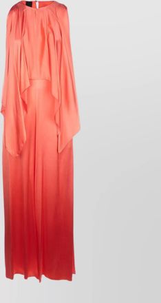 Pinko draped flowy maxi dress