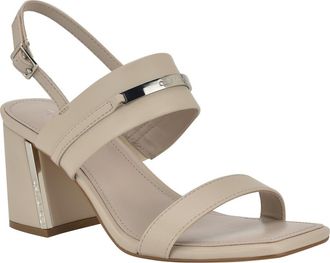 Calvin Klein Hallow Sandal in Taupe at Nordstrom Rack, Size 8.5