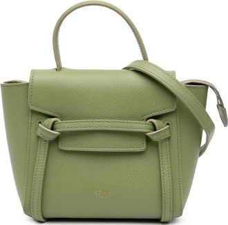 Celine Pre-owned Celine Pico Grained Calfskin Belt Bag Ladies U-LM-0241