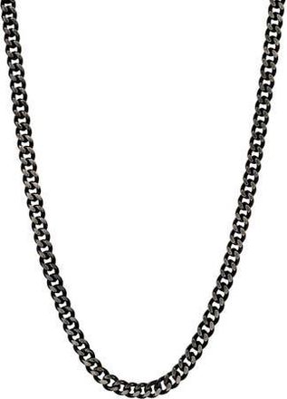 Ed Hardy Mens Curb Chain Necklace in Black at Nordstrom Rack