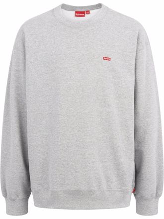 SUPREME box-logo crewneck sweatshirt - Grey