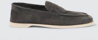 John Lobb Pace suede loafers