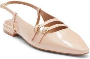 Nordstrom Rack Capris Slingback Flat in Beige Rose at Nordstrom Rack, Size 6.5