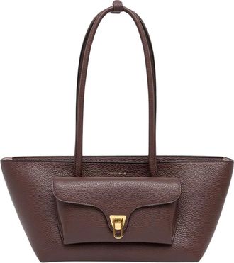 Coccinelle Double Beat Tote - Bags - Mujer - P&uacute;rpura - ONE SIZE