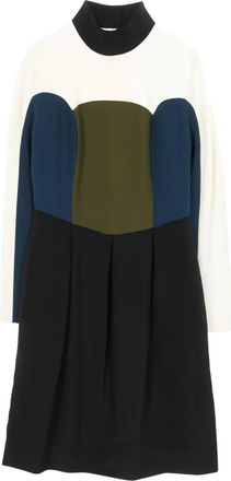 Fendi multicolour colour-block one piece - Black