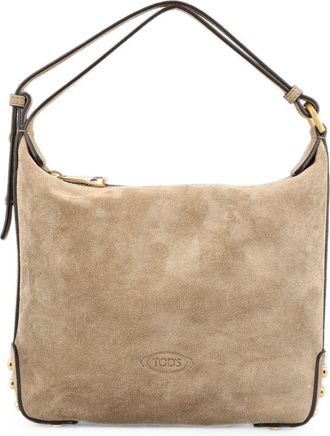 Tod's Tods Metalen stippen mini lederen schoudertas
