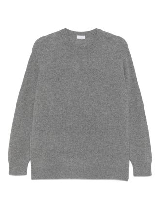 Brunello Cucinelli crew neck sweater - women - Fabric - S - Grey