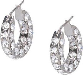 Amina Muaddi Jahuni Earrings - Silver