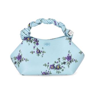 Ganni Dames, Tassen, Blauw, Maat: ONE Size Leer