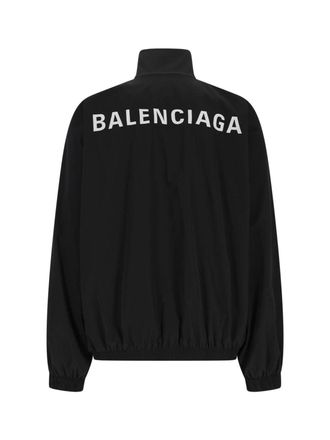 Balenciaga Mens Jackets Black Polyester