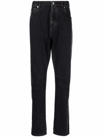 Brunello Cucinelli Jeans slim - Nero