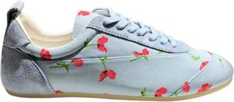 Jil Sander Etage Sneakers mit Blumendruck