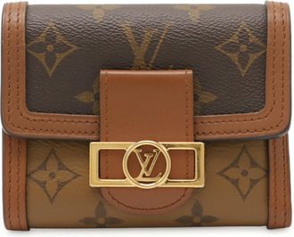 Louis Vuitton Light Brown Monogram Monogram Wallet (Tri-Fold) (Pre-Owned)