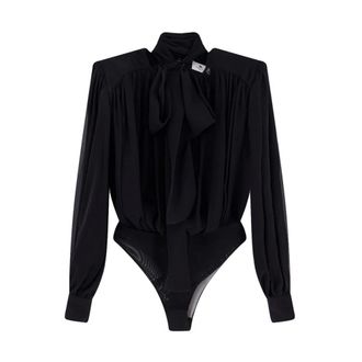 Elisabetta Franchi Mujer, Camisetas, Negro, Talla: S