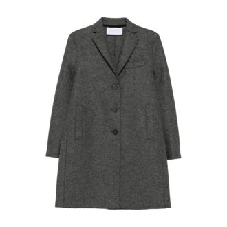 Harris Wharf London Mujer, Abrigos, Gris, Talla: M