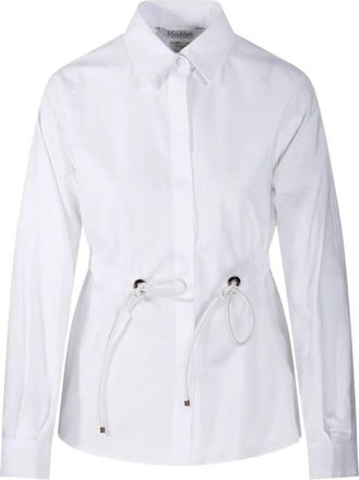 Max Mara Tazzina Cotton Popeline Classic Shirt