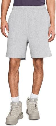 The North Face Evolution Emb Shorts Mens Shorts TNF Pale Grey Heather : 2XL 7, Cotton/Polyester