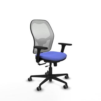 Piqueras y Crespo Silla De Oficina Piqueras Y Crespo Jorquera Blanco Reposabrazos 3d