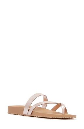 FRANKiE4 Isla Waterproof Toe Loop Sandal in Rose Gold at Nordstrom, Size 7.5