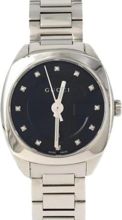 Gucci Pre-owned Watches, female, Black, Size: ONE SIZE Pre-owned Vintage Wristwatch