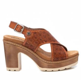 Xti Womens Refresh Heeled Sandals - New Without Box In Brown