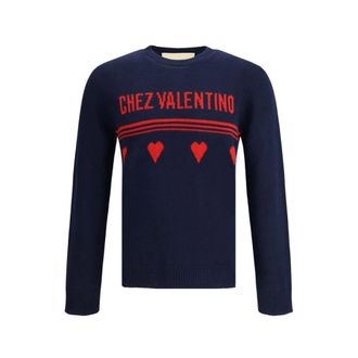 Valentino Hombre, Jerseys, Azul, Talla: XS