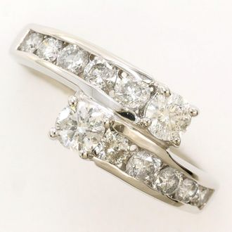 C&A Platinum Platinum 900 Band Ring (Pre-Owned)