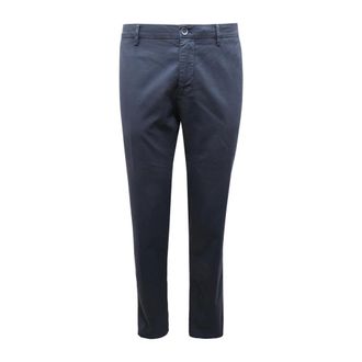 Mason's Chinos, male, Blue, Size: 2XL Milano Chino Trousers