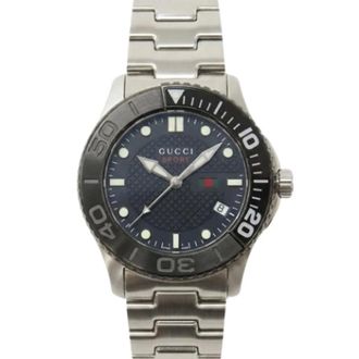 Gucci Pre-owned Vintage Polshorloge - Heren - Pre-owned - Zwart - Maat: ONE Size