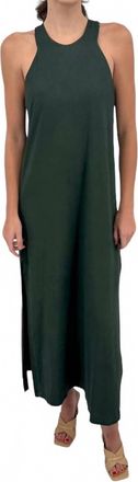 Ploumanac'h Sunset Maxi Dress In Hunter Green