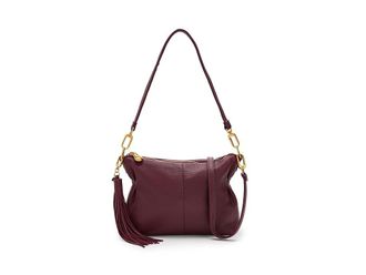 Hobo Kori Crossbody Cross Body Womens Handbags Mulberry Glaze, Cotton/Leather