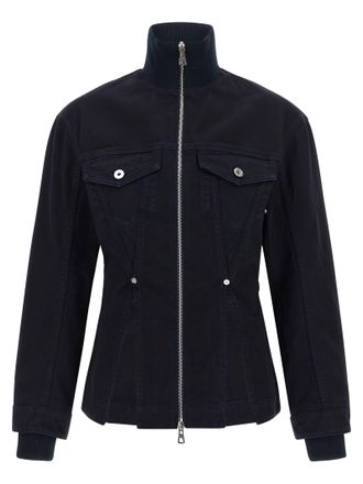 Jean Paul Gaultier Womens The Slit blue Jacket