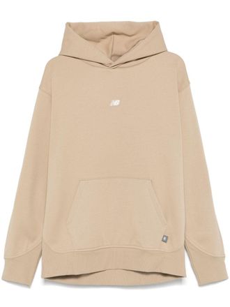 New Balance Hoodie met print - Beige