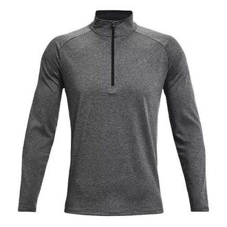 Under Armour Tech 1/2 Zip Long Sleeve Top Pitch Grey 1328495-090